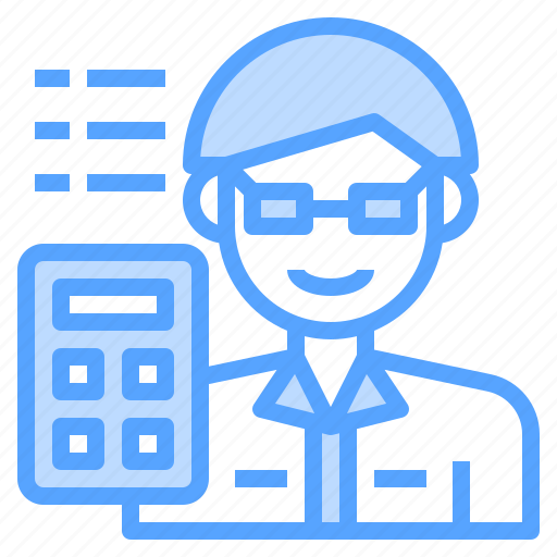 Accounting, business, calculator, finance, management, personnel icon - Download on Iconfinder