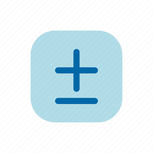 Plus, minus, calculate, calculator icon - Download on Iconfinder