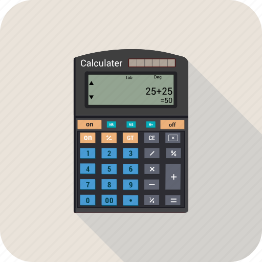 Calculator, calculator machine, math, mathematics icon - Download on Iconfinder