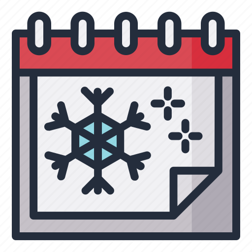 Schedule, date, calendar, event, christmas, xmas, winter icon - Download on Iconfinder