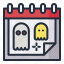 halloween, horror, spooky, schedule, date, calendar, event 