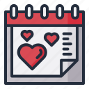 love, schedule, date, calendar, event, valentine, romance