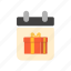 birthday, calendar, celebration, christmas, gift, present, surprise 