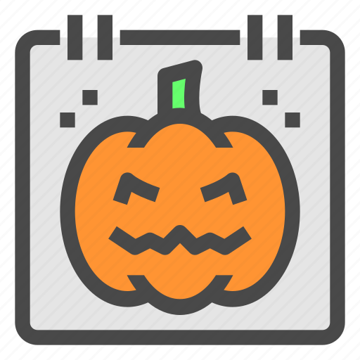 Halloween, pumpkin, spooky, scary, ghost, annual, event icon - Download on Iconfinder