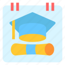 graduate, certificate, university, school, annual, event, calendar, graduation day