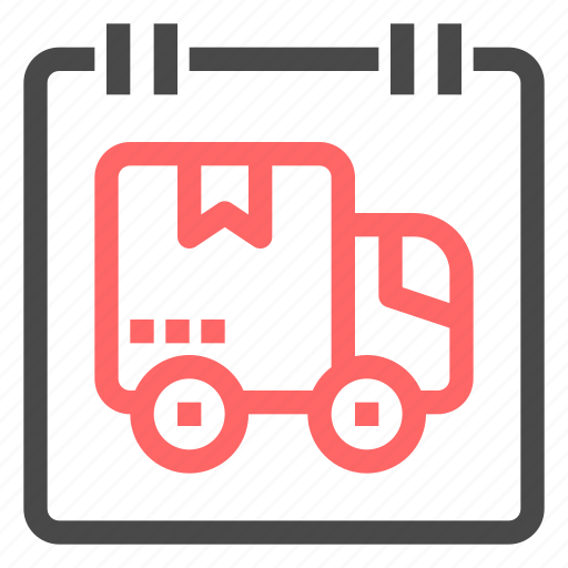 Delivery, estimation, cargo, shipping, truck, annual, event icon - Download on Iconfinder