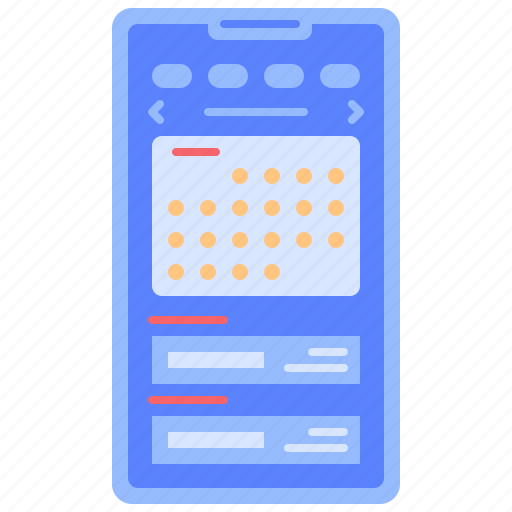 Phone, time, date, timetable, schedule, organization, calendar icon - Download on Iconfinder