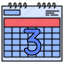 3, days, calendar, three, daily, calendars, interface, tool 