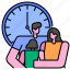 family, time, child, schedule, clock, date, organization 