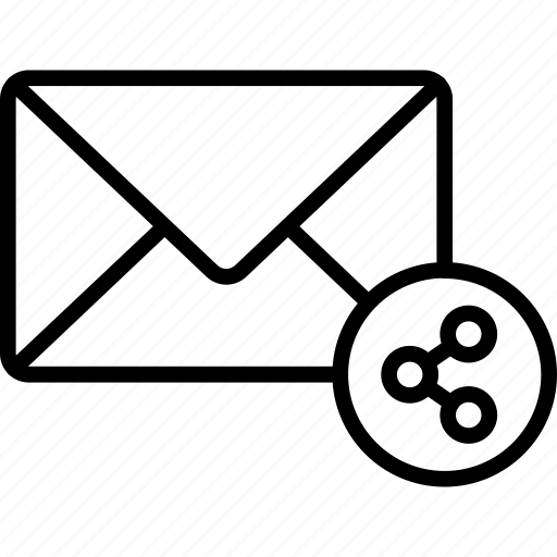 Email, envelope, letter, mail, message, online, share icon - Download on Iconfinder