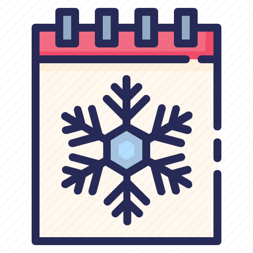 Calendar, cool, season, snowy, winter icon - Download on Iconfinder