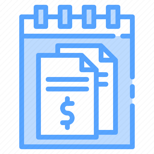 Bill, calendar, dollar, money, payment icon - Download on Iconfinder