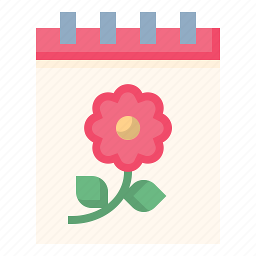 Blossom, calendar, flower, spring, summer icon - Download on Iconfinder
