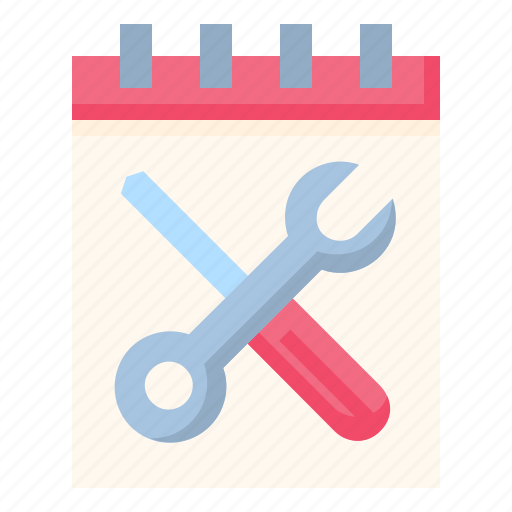 Calendar, equipment, hardware, repair, tool icon - Download on Iconfinder
