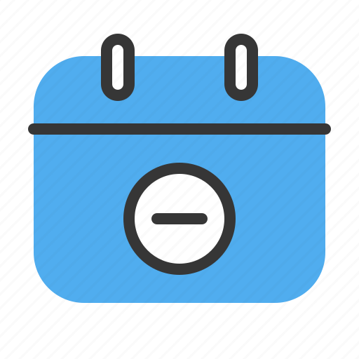 Appointment, calendar, date, day, event, reminder, remove icon - Download on Iconfinder