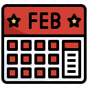 february, calendar, holiday, winter, season, month, time