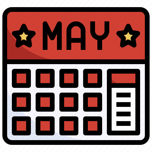 May, calendar, month, time icon - Download on Iconfinder
