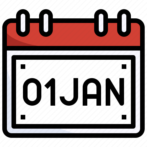 New, year, january, time, date, schedule icon - Download on Iconfinder