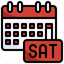 saturday, calendar, schedule, date, time
