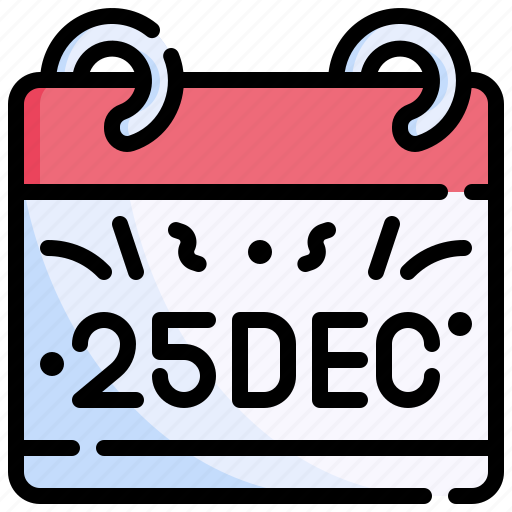 Christmas, december, time, date, schedule icon - Download on Iconfinder