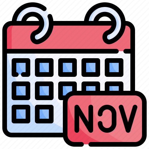 November, time, date, monthly, schedule icon - Download on Iconfinder