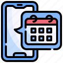 phone, schedule, smartphone, calendar, event
