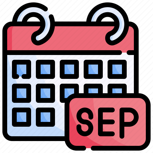 September, time, date, monthly, schedule icon - Download on Iconfinder