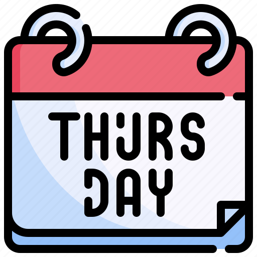 Thursday, event, administration, calendar, daily icon - Download on Iconfinder