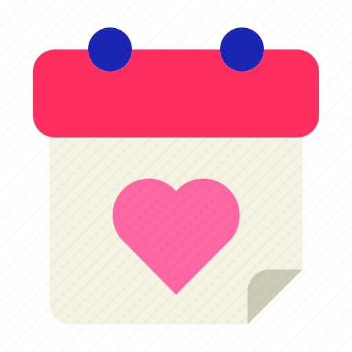 Calendar, date, love, month, time icon - Download on Iconfinder