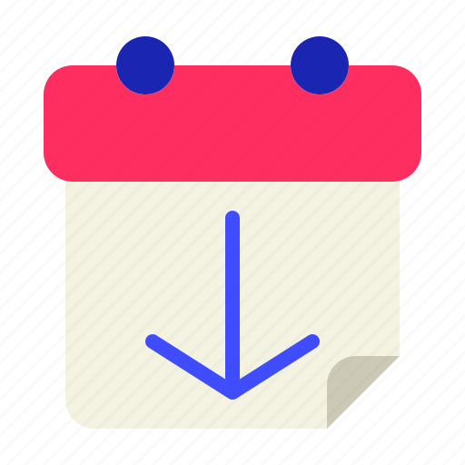 Calendar, date, download, month, time icon - Download on Iconfinder