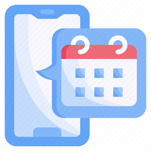 Phone, schedule, smartphone, calendar, event icon - Download on Iconfinder