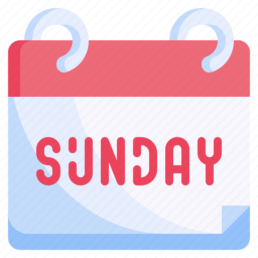 Sunday, time, date, daily, schedule icon - Download on Iconfinder