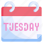 tuesday, time, date, daily, calendar 