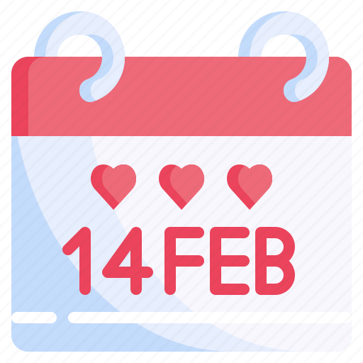 Valentines, wedding, schedule, calendar, time, date icon - Download on Iconfinder