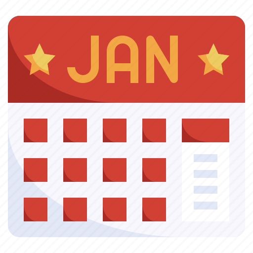 January, calendar, month, time icon - Download on Iconfinder