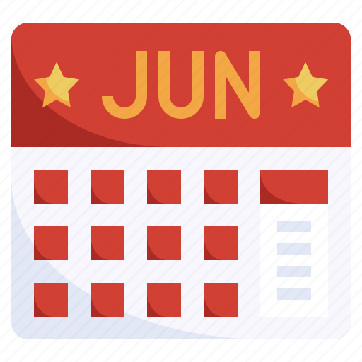 June, calendar, month, time icon - Download on Iconfinder