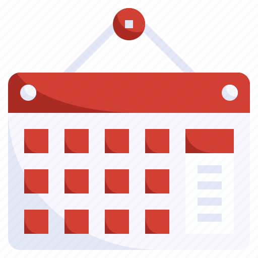 Wall, calendar, time, date, schedule, event icon - Download on Iconfinder