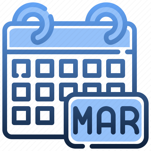 March, month, calendar, time, date icon - Download on Iconfinder