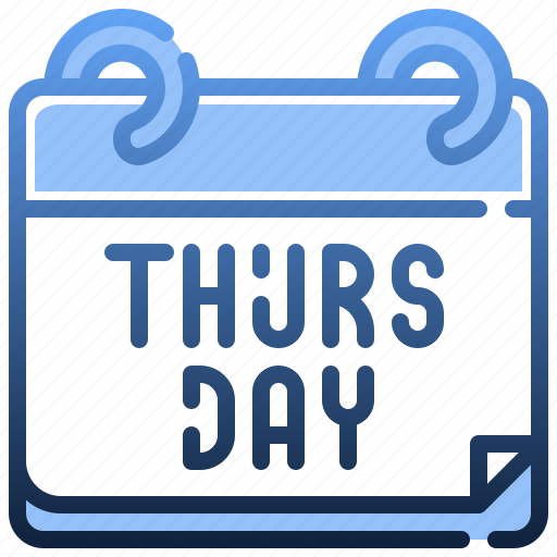 Thursday, event, administration, calendar, daily icon - Download on Iconfinder