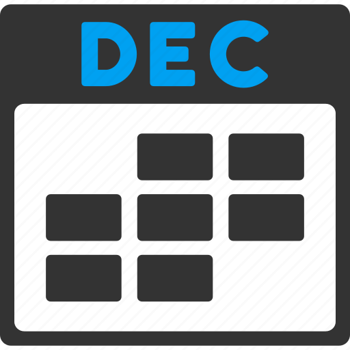 Appointment, calendar, december, grid, month, schedule, time table icon - Download on Iconfinder