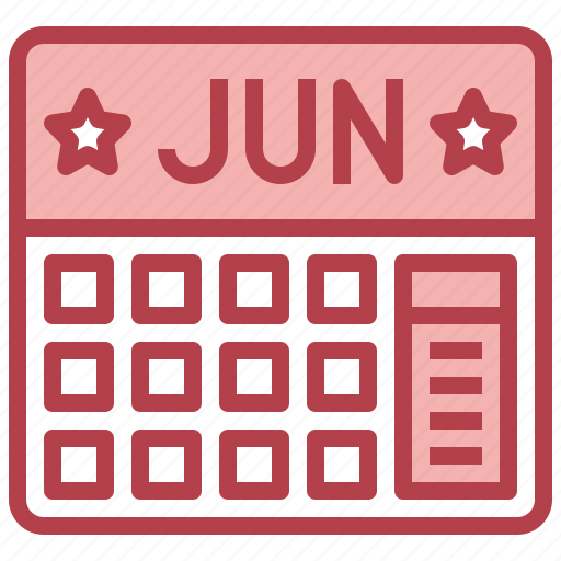 June, calendar, month, time icon - Download on Iconfinder