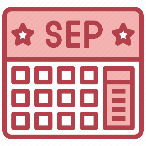 September, calendar, month, time icon - Download on Iconfinder