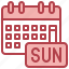 sunday, calendar, schedule, date, time 