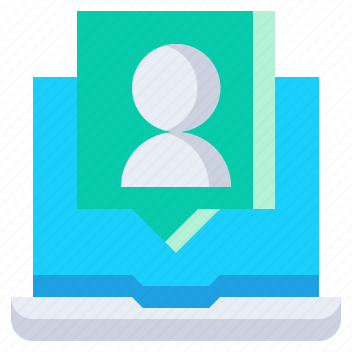 Call, call center, laptop, service, video icon - Download on Iconfinder