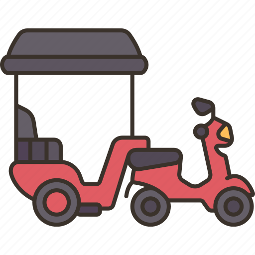 Tuk, motor, wheel, vehicle, transportation icon - Download on Iconfinder
