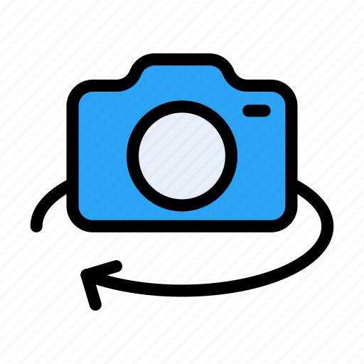 Camera, capture, dslr, photography, rotate icon - Download on Iconfinder