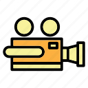 camcorder, video camera, movie-camera, video-recorder, video, movie, film, cinema, camera