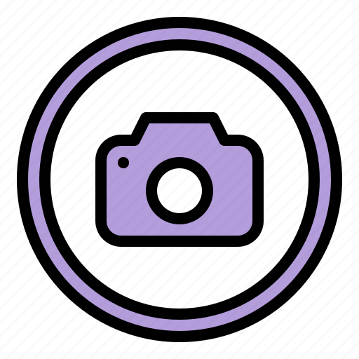 Area, camera, photography, sign, technology, warning icon - Download on Iconfinder
