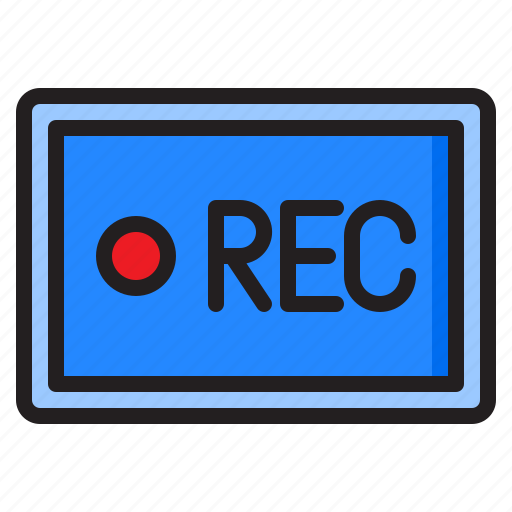 Record, movie, video, film, camera icon - Download on Iconfinder