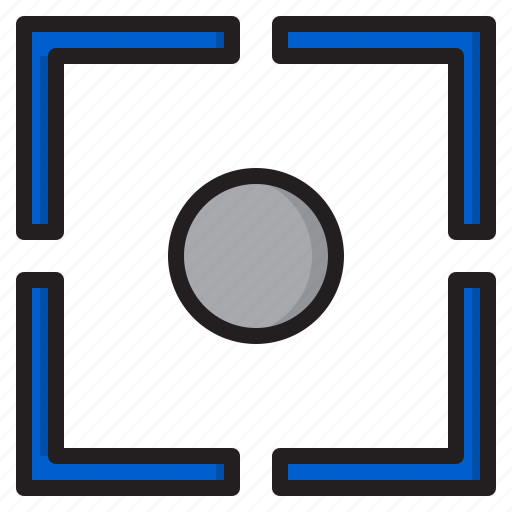 Spot, metering, pratial, mode, focus icon - Download on Iconfinder